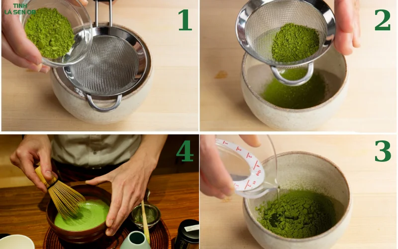 Cách làm đồ uống matcha giảm cân đơn giản cho người mới