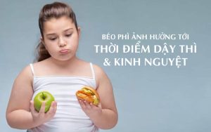 Béo phì ảnh hưởng tới chu kỳ kinh nguyệt thế nào?