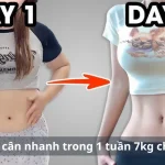 Chế độ ăn "ĐẶC BIỆT" giảm cân nhanh trong 1 tuần 7kg cho nữ