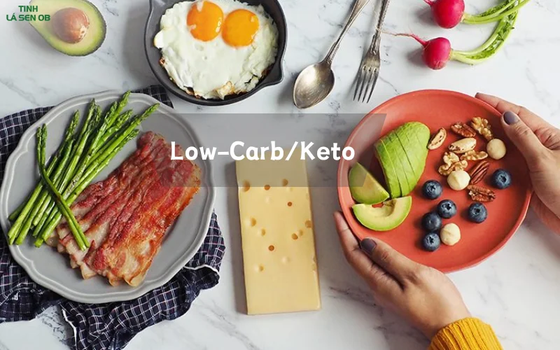 Chế độ ăn low carb/keto cho dân văn phòng 