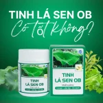 Tinh Lá Sen OB có tốt không? Đánh giá từ chuyên gia