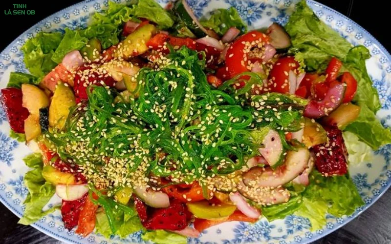 Salad rau củ hạt chia giảm cân trong 1 tuần