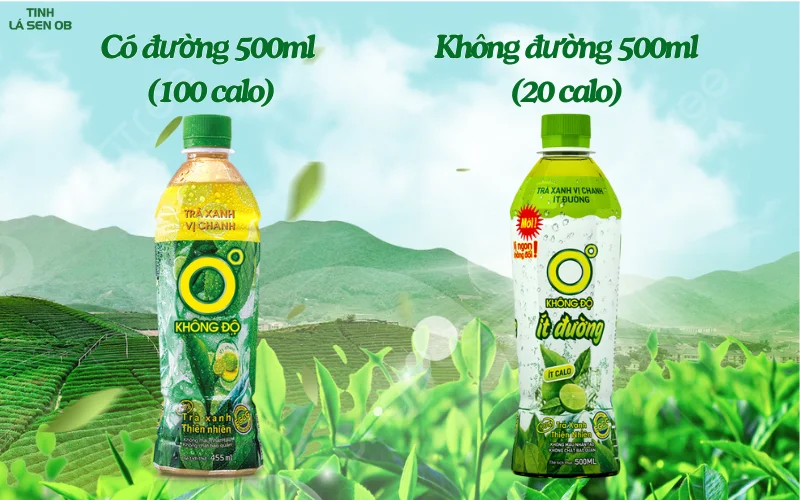 Trà xanh không độ bao nhiêu calo