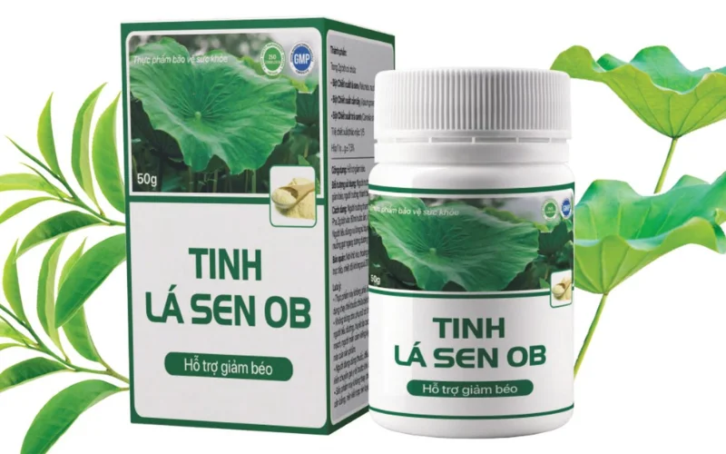 Tinh lá sen ob giảm cân